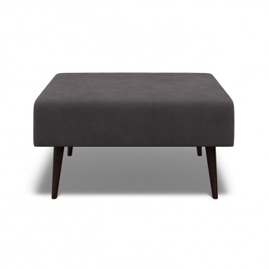 Ombu Footstool Cosmos Charcoal