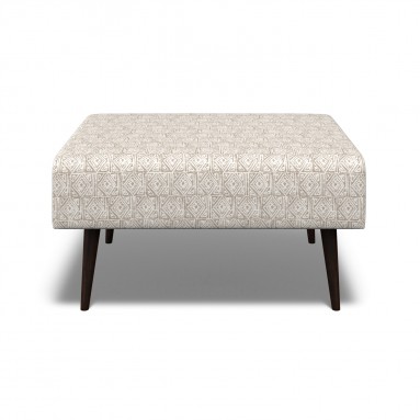 Ombu Footstool Ellora Taupe