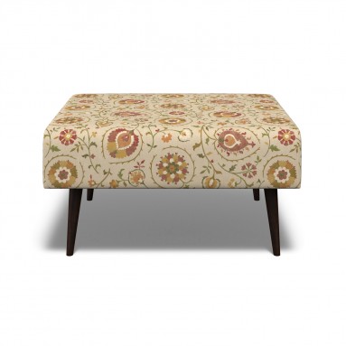 Ombu Footstool Shimla Spice