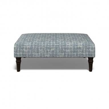 Savannah Footstool Atlas Denim