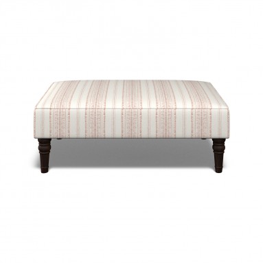 Savannah Footstool Bodo Stripe Ginger