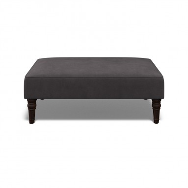 Savannah Footstool Cosmos Charcoal