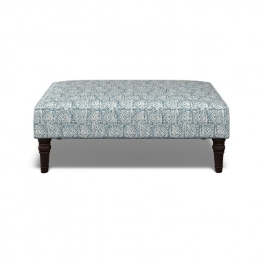 Savannah Footstool Ellora Marine