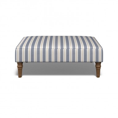 Savannah Footstool Fayola Indigo