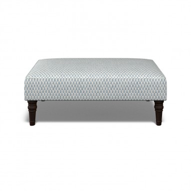 Savannah Footstool Folia Denim