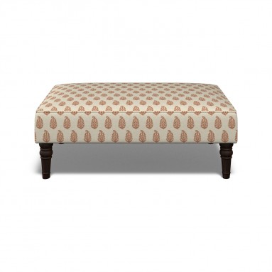 Savannah Footstool Indira Rust