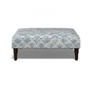 Savannah Footstool Medina Denim