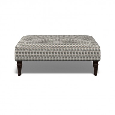 Savannah Footstool Nala Aqua