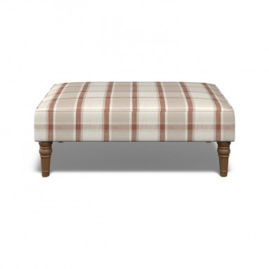 Savannah Footstool Oba Cinnabar