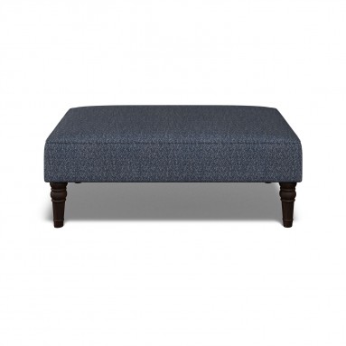 Savannah Footstool Safara Indigo