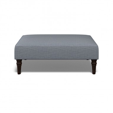 Savannah Footstool Zuri Denim