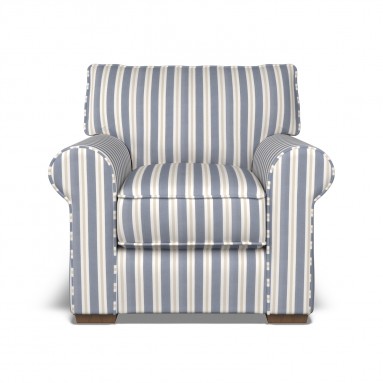 Vermont Fixed Chair Fayola Indigo