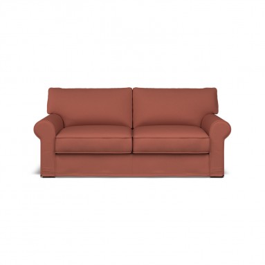 Vermont Loose Cover Sofa Shani Cinnabar