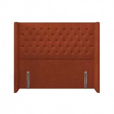 Bruton Headboard Cosmos Cinnabar