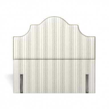 Izzie Headboard Bodo Stripe Charcoal