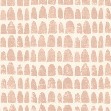 Wallpaper Babouches Rose Flat