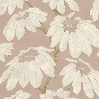 Pondicherry Old Rose Wallpaper