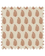 Fabric Indira Rust Print Swatch