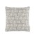 Ellora Graphite Printed Cotton Cushion 43cm x 43cm