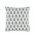 Indira Indigo Printed Cotton Cushion 43cm x 43cm