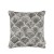 Medina Graphite Printed Cotton Cushion 43cm x 43cm