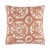 Nubra Apricot Printed Cotton Cushion 50cm x 50cm