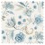 Anushka China Blue Printed Cotton Fabric