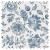 Kamila Indigo Printed Cotton Fabric