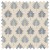 Palmette Denim Printed Cotton Fabric