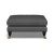 Bliss Footstool Bisa Charcoal