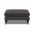 Bliss Footstool Cosmos Charcoal