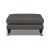 Bliss Footstool Viera Charcoal