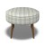 Brancaster Footstool Kali Mineral