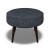 Brancaster Footstool Kalinda Indigo