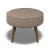 Brancaster Footstool Nala Cinnabar