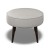 Brancaster Footstool Zuri Flint