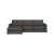 Cloud Chaise Sofa Amina Charcoal