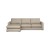 Cloud Chaise Sofa Amina Taupe