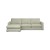 Cloud Chaise Sofa Desta Eggshell