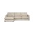 Cloud Chaise Sofa Namatha Pebble