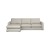 Cloud Chaise Sofa Sabra Smoke