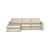 Cloud Chaise Sofa Safara Stone