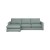 Cloud Chaise Sofa Shani Sea Glass