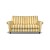 Ellery Sofa Tassa Grande Gold