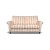 Ellery Sofa Tassa Grande Rose