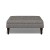 Monterey Footstool Kalinda Charcoal