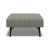 Ombu Footstool Desta Charcoal