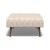 Ombu Footstool Lotus Bay Rose 