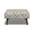 Ombu Footstool Medina Graphite