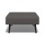 Ombu Footstool Viera Charcoal